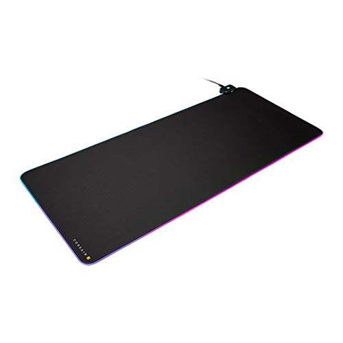3XL RGB Extended Gaming Mouse Pad with Dual USB Ports – Black