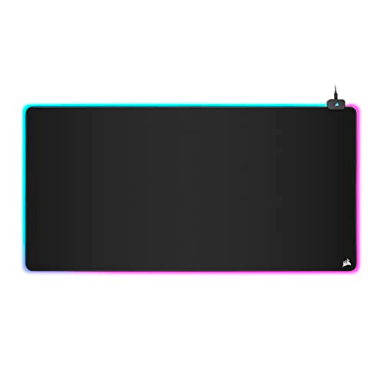 3XL RGB Extended Gaming Mouse Pad with Dual USB Ports – Black