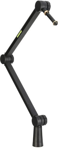 USB/XLR Dynamic Podcast Microphone with Boom Arm – Black