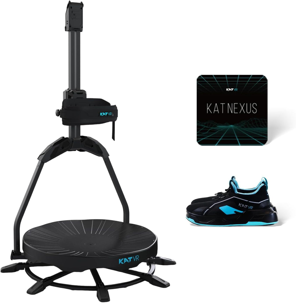 360° VR Omnidirectional Treadmill for Gaming & Fitness
