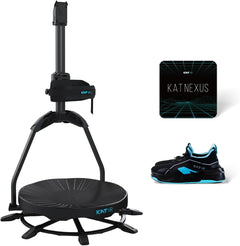360° VR Omnidirectional Treadmill for Gaming & Fitness