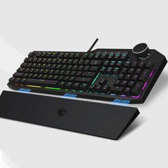 Wired Gaming Keyboard with Rainbow Backlight