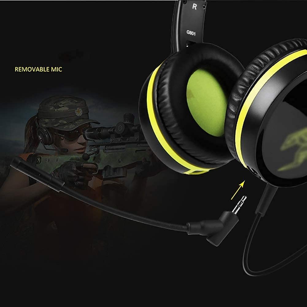 Foldable 4D Surround Sound Gaming Headset