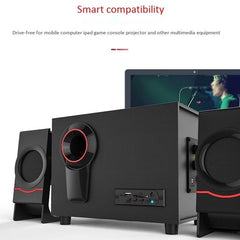 Desktop Soundbar with Subwoofer and 3.5mm Connection