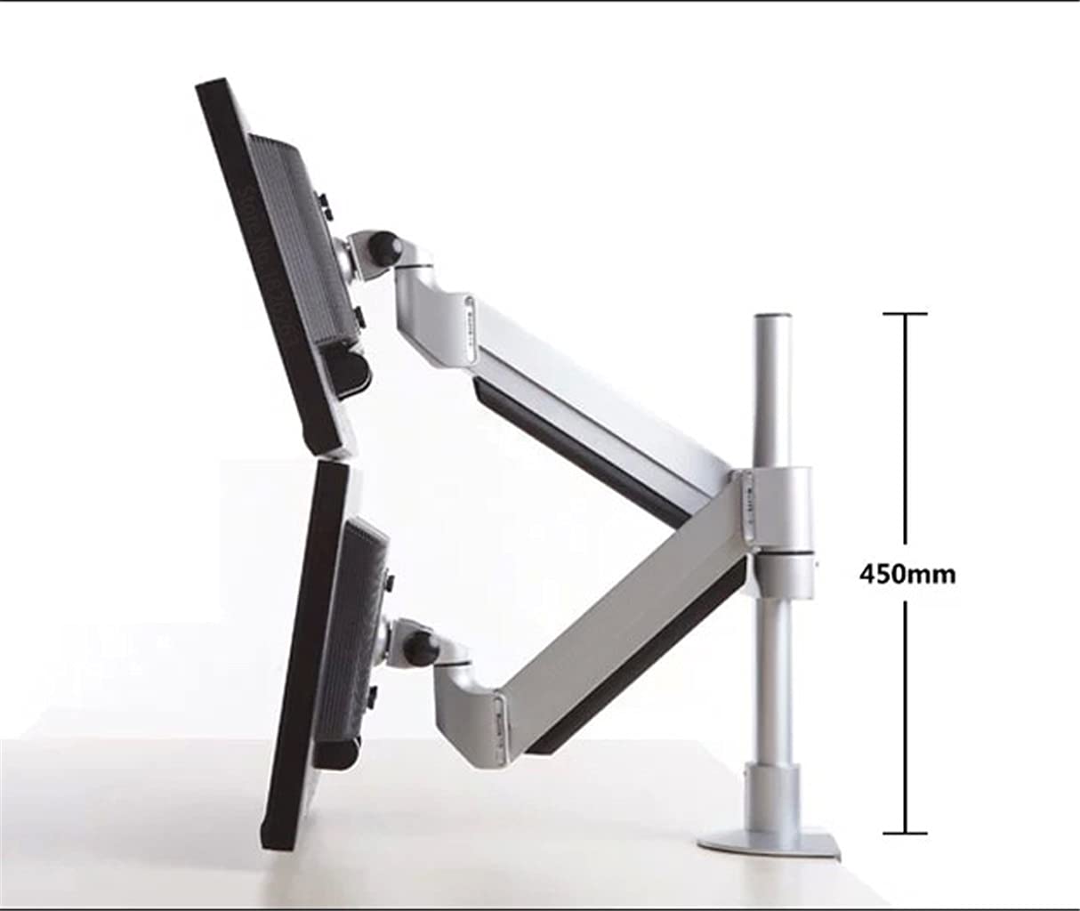 15–30-Inch Full-Motion Dual Monitor Arm