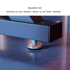 Carbon Fiber Gaming Desk with Integrated Mouse Pad