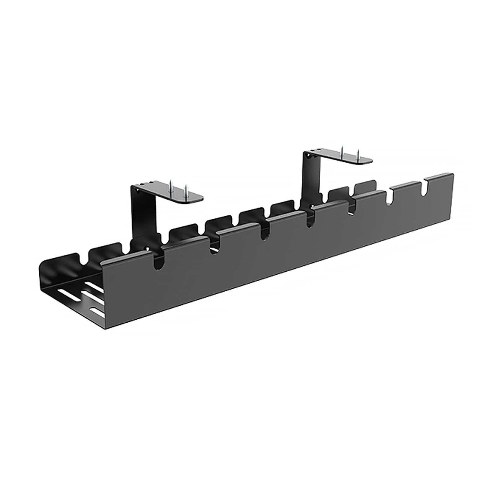 Metal Cable Management Box for Power Strips – Black & White