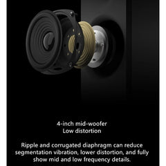 25W Bluetooth Wooden Desktop Speakers