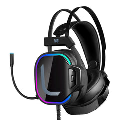 Wired Gaming Headset with Noise-Cancelling Microphone – Black