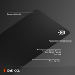 XXL Non-Slip Fabric Gaming Mouse Pad