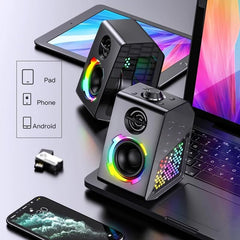 30W RGB Gaming Computer Speakers