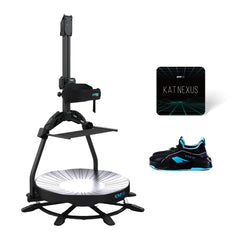 360° VR Omnidirectional Treadmill for Gaming & Fitness