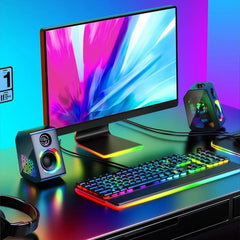 30W RGB Gaming Computer Speakers