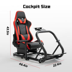 Sim Racing Cockpit with Real Seat