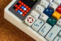 68-Key Wireless RGB Mechanical Gaming Keyboard – Cloud White