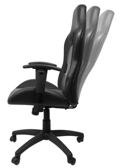 Ergonomic Gaming Chair with Rocker Function – Black