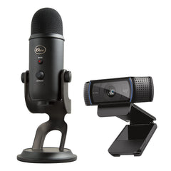 Logitech Pro Webcam, Full HD Video Calling, Clear Stereo Audio