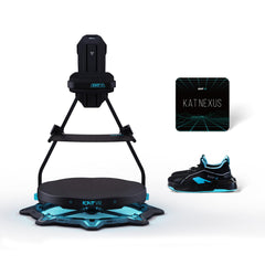 360° VR Omnidirectional Treadmill for Gaming & Fitness