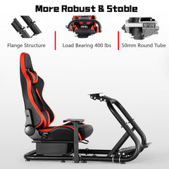 Sim Racing Cockpit with Real Seat