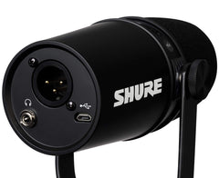 Shure MV7 USB Microphone with Tripod, for Podcasting, Recording