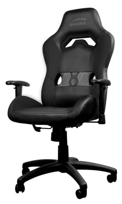 Ergonomic Gaming Chair with Rocker Function – Black