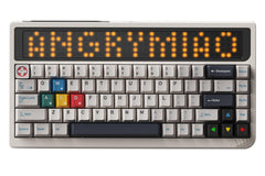 68-Key Wireless RGB Mechanical Gaming Keyboard – Cloud White