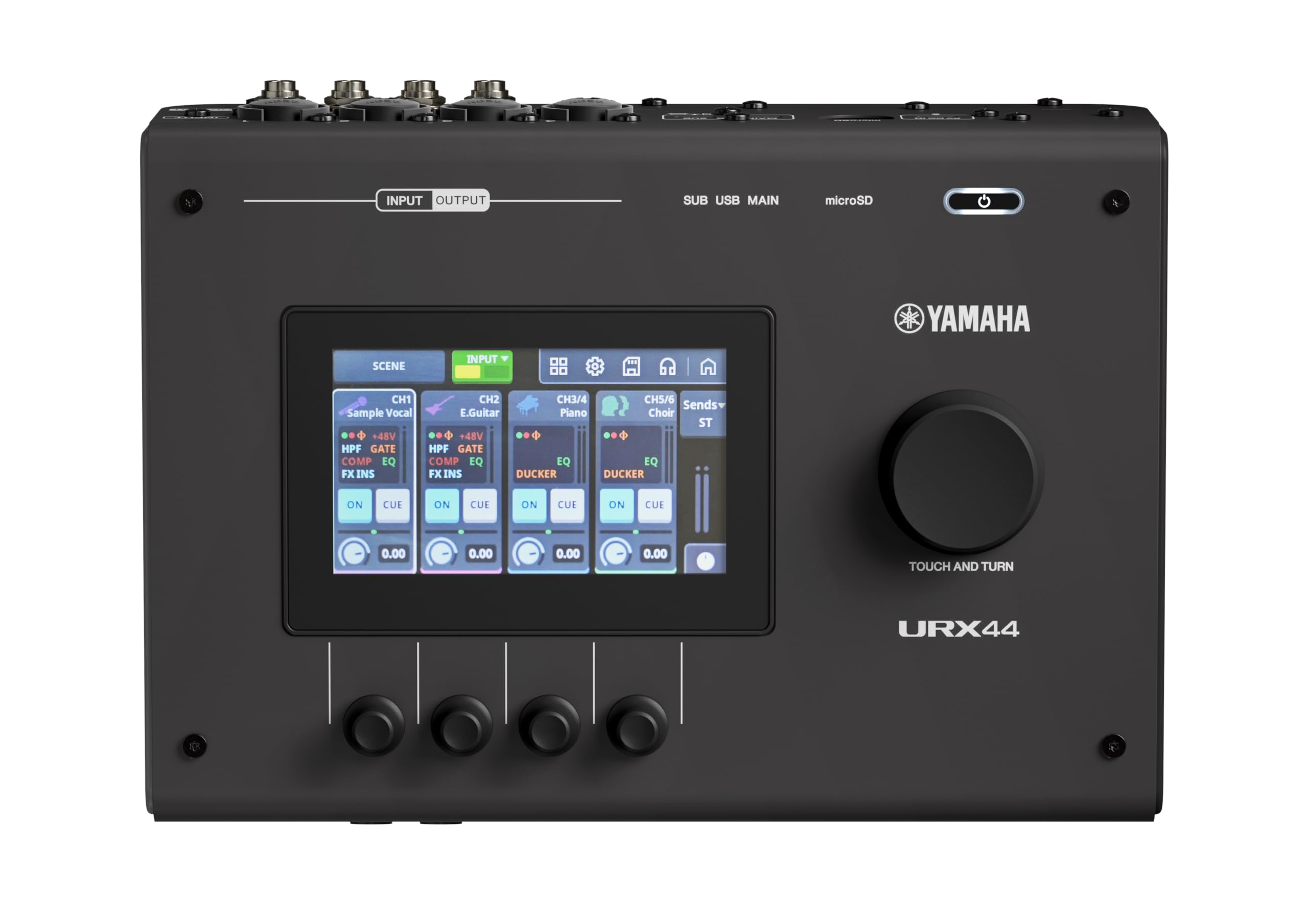 Yamaha Out Dual USB-C Audio Interface With Touchscreen