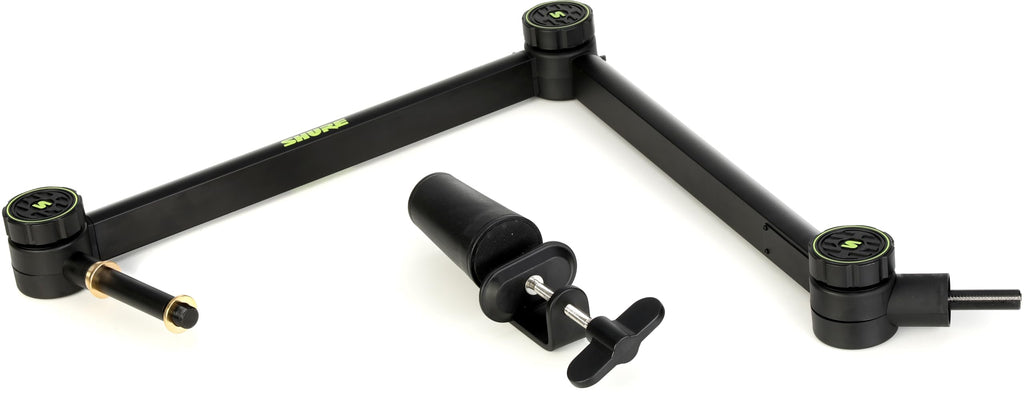 USB/XLR Dynamic Podcast Microphone with Boom Arm – Black