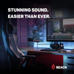 Professional USB Microphone for Gaming, Streaming & Podcasting
