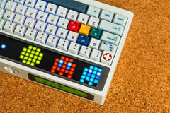 68-Key Wireless RGB Mechanical Gaming Keyboard – Cloud White