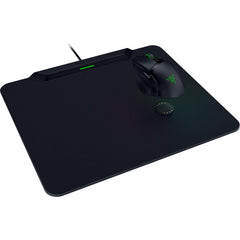 Wireless Charging Gaming Mouse Pad with Hard Surface
