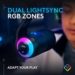 Dynamic RGB Gaming & Podcast Microphone
