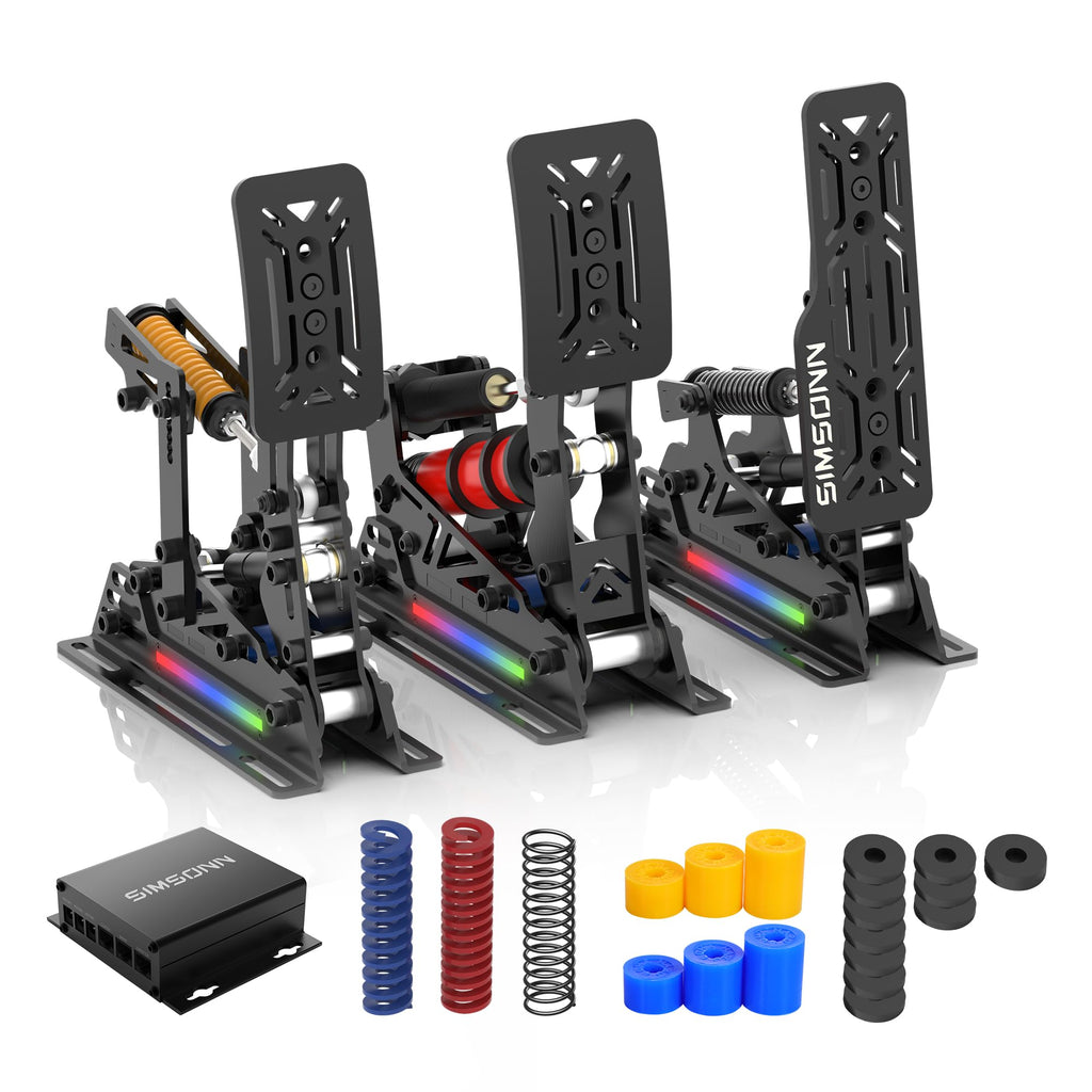 Hydraulic Load Cell Sim Racing Pedals