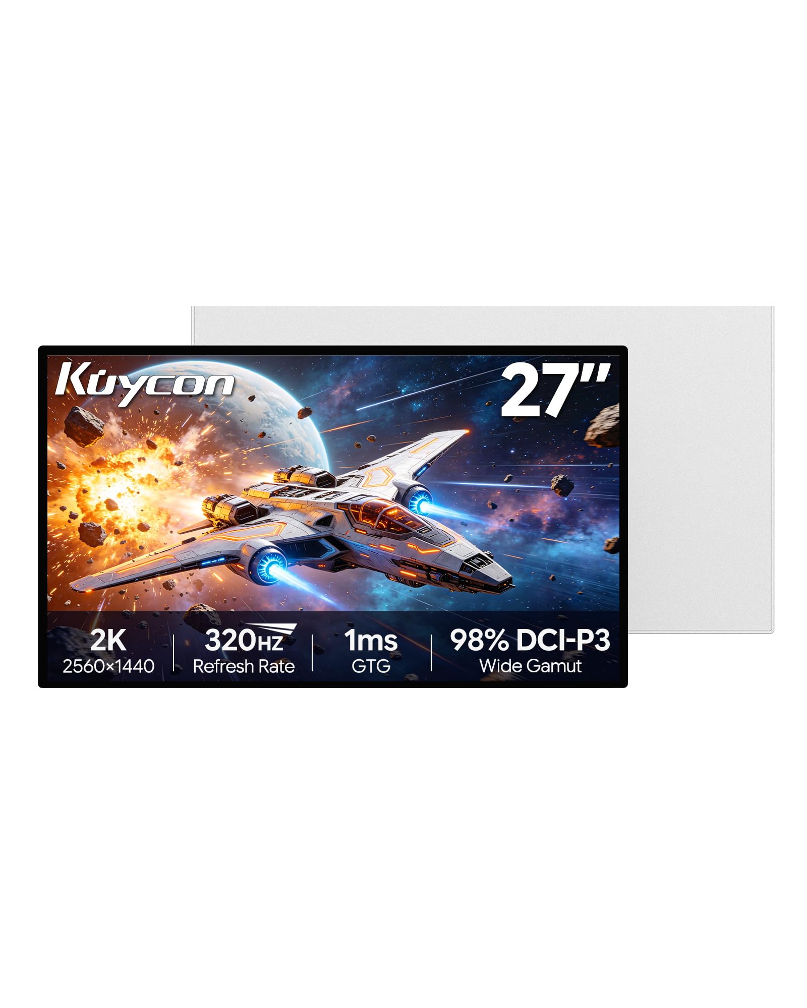 27-Inch 2K 320Hz IPS Gaming Monitor