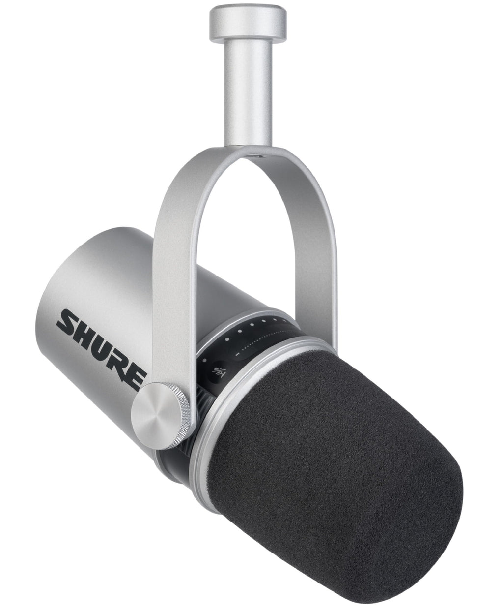 Shure MV7 USB Microphone with Tripod, for Podcasting, Recording