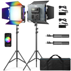 Pixel K80 LED Video Lighting Photography Lighting Kit