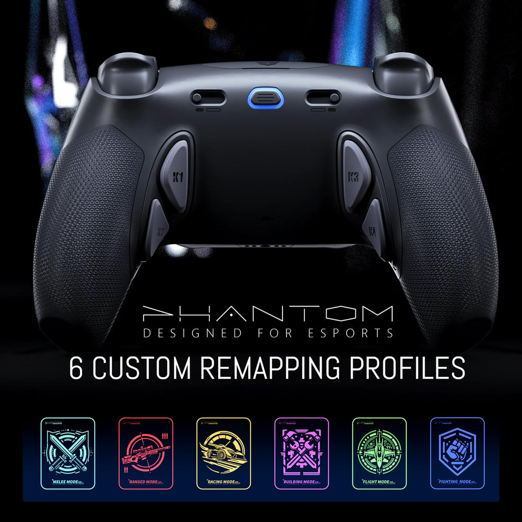 Pro Gaming Controller with 4 Remappable Buttons