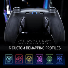 Pro Gaming Controller with 4 Remappable Buttons