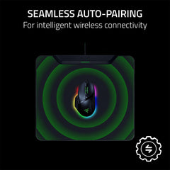 Wireless Charging Gaming Mouse Pad with Hard Surface