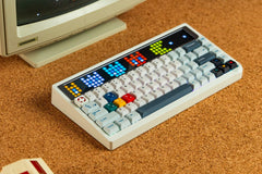 68-Key Wireless RGB Mechanical Gaming Keyboard – Cloud White