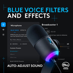 Dynamic RGB Gaming & Podcast Microphone