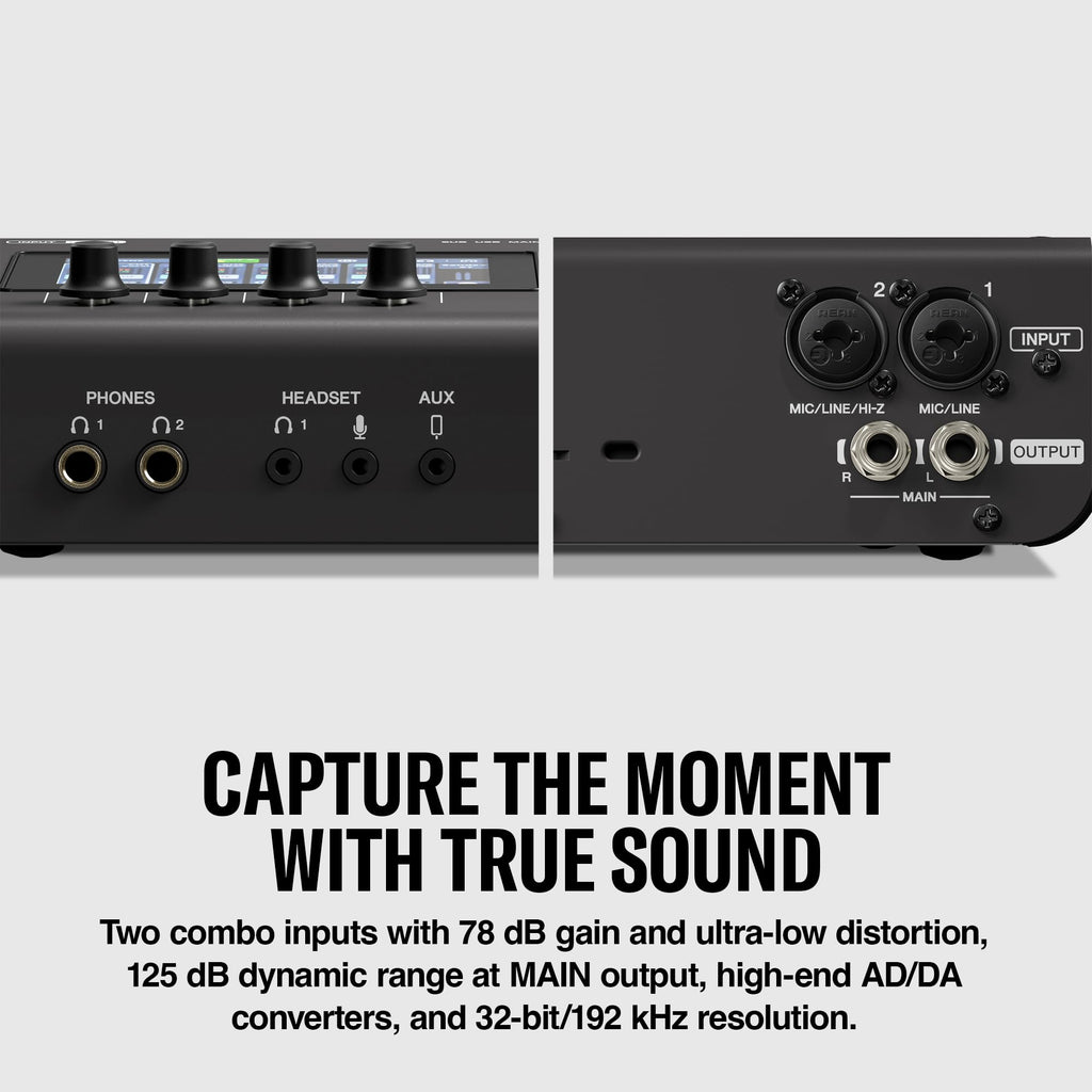 Yamaha Out Dual USB-C Audio Interface With Touchscreen