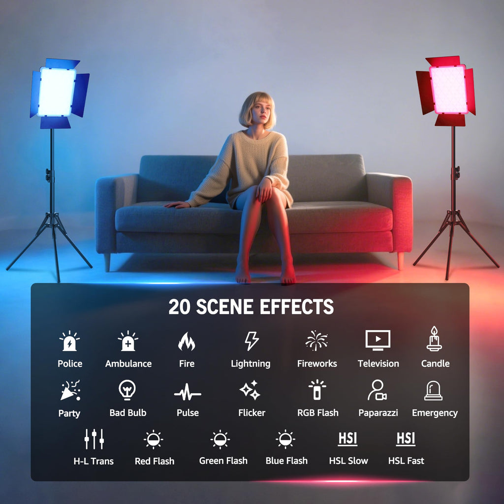 NiceVeedi RGB Photography Lighting