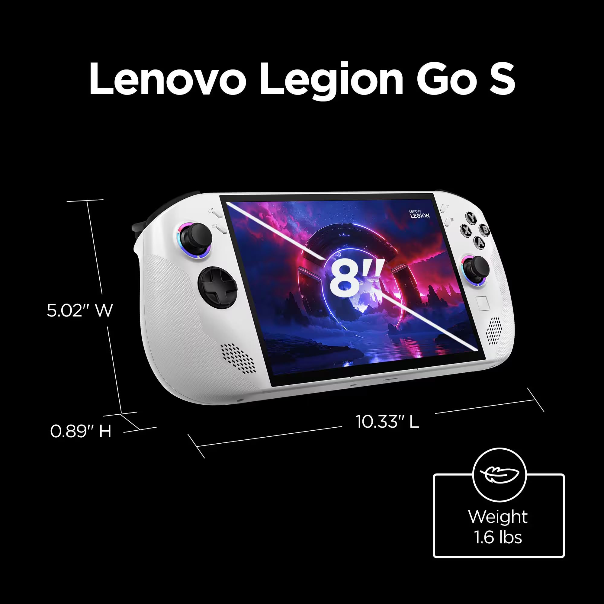 8-Inch Ryzen Gaming Handheld Console Bundle with 1TB SSD