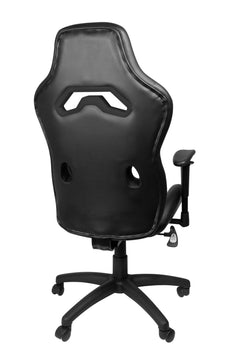 Ergonomic Gaming Chair with Rocker Function – Black