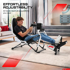 Foldable Direct Drive Formula Racing Cockpit