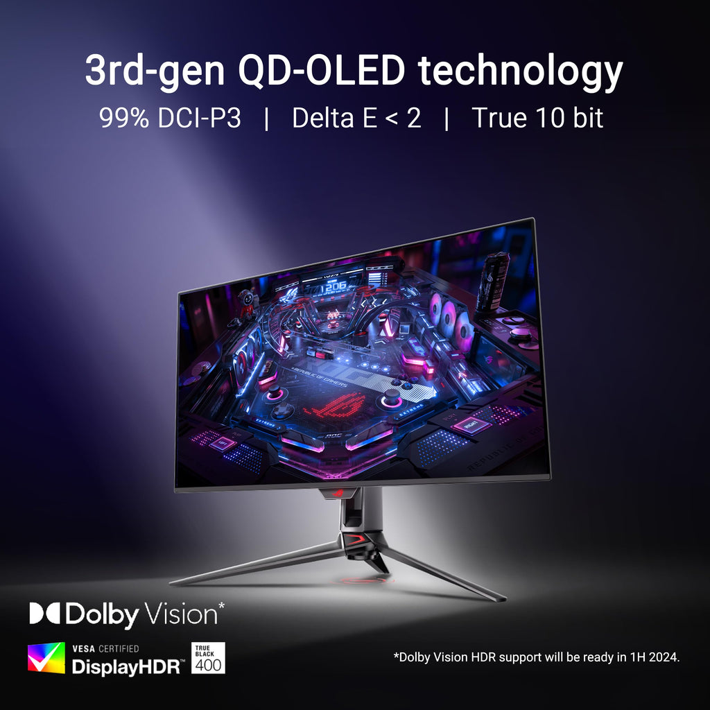 32-Inch 4K OLED 240Hz Gaming Monitor